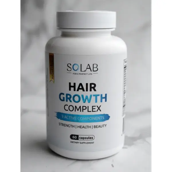 SOLAB Комплекс для роста волос,Hair Growth Complex 60капсул
